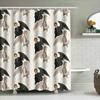 Vintage Angel Wing Man Shower Curtain Artistic Biblical Decor Bathroom Fabric Backdrop Wall Hanging Home Textile