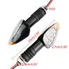 4pcs Universal Motorcycle Led Turn Singal Lights Lamp Motorbike Turn Light Indicators Flashers Blinker Amber Light Bulb