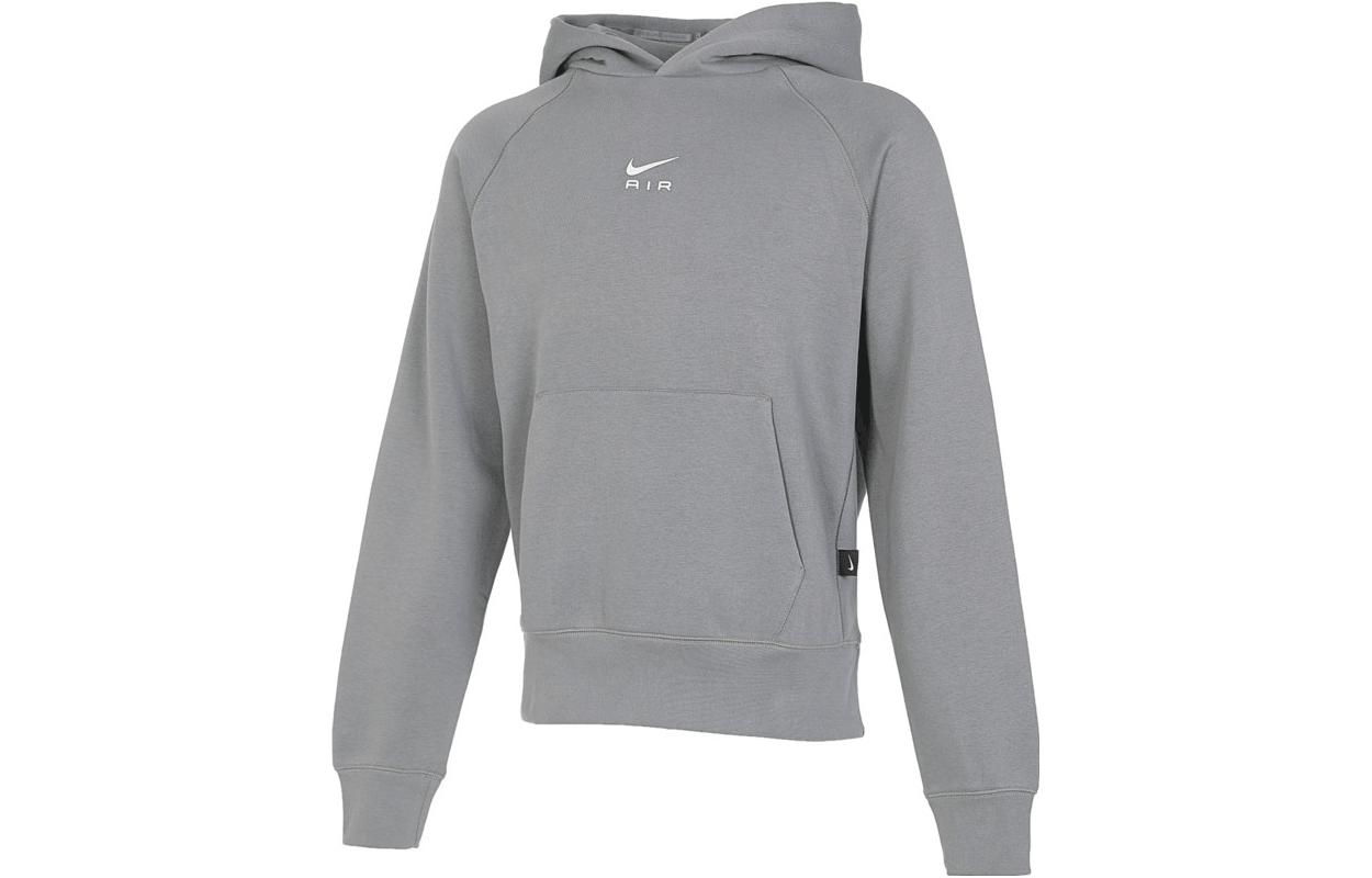 Nike Sweatshirts Men s Gray Hooded Moderate Regular FB7208-065 L