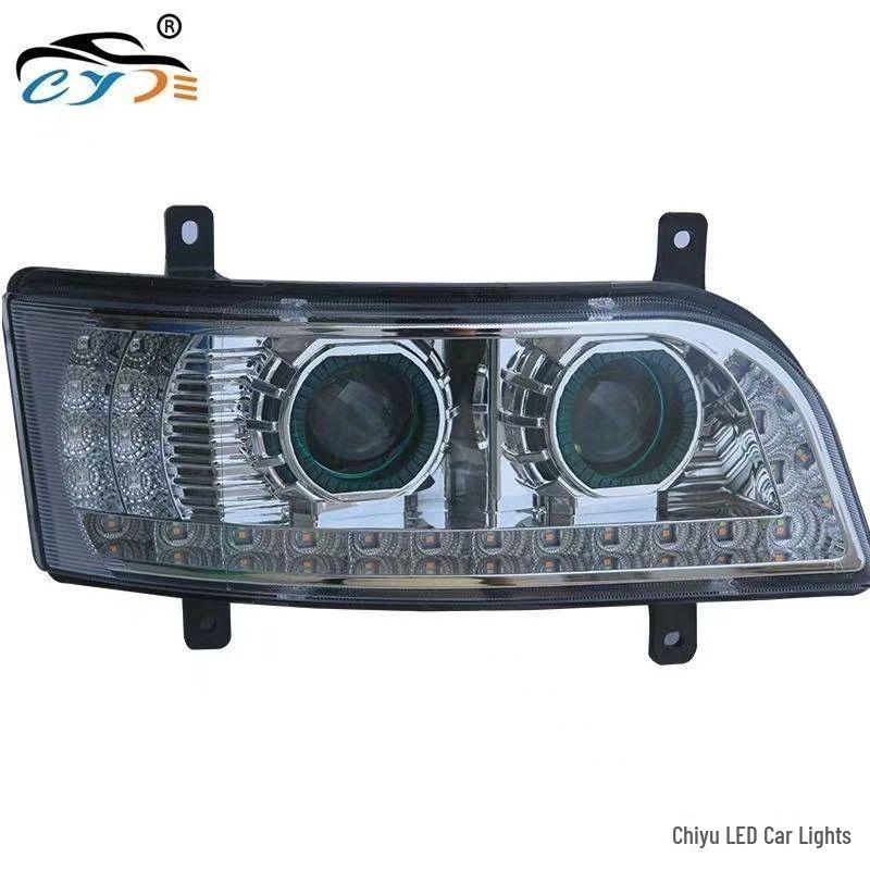 Совместимая светодиодная фара в сборе для Shaanxi Automobile Xindé X6, Wanshan, Dayun Fengjing Left