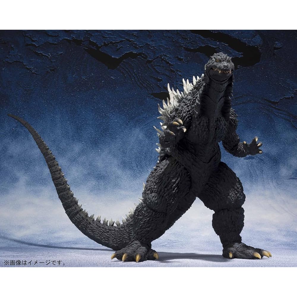 TAMASHII NATIONS S.H.MonsterArts Godzilla vs Mechagodzilla 2002 155mm PVC ABS Painted Action Figure