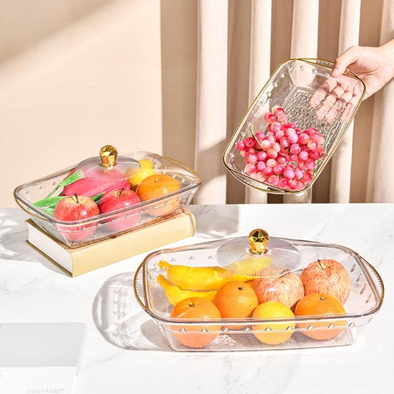 Contemporary Dining Table Accessory Platter For Fruits And Appetizers