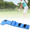 Nylon Portable Waterproof Children Soft Foldable Golf Club Bag for Outdoor Practice TrainingBlue