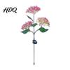 Solar Powered Patio Decor Fairy Hydrangea Lights Garden Stake Waterproof LED Flower Light Lights Colorful Outdoor Lamp for Lawn Pathway