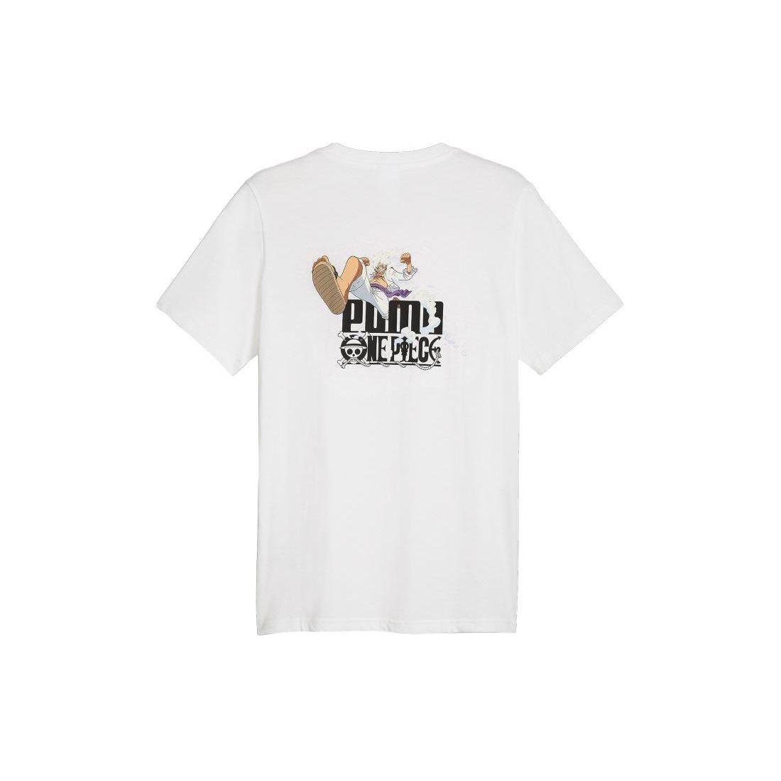 PUMA x ONE PIECE Graphic T-shirt  White  624665-02 XS