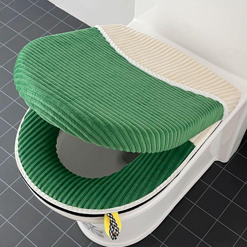 Deska sedesowa 3 sztuki Poduszka Cztery pory roku Uniwersalny wodoodporny zestaw toaletowy z zamkiem błyskawicznym