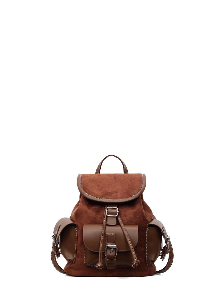 Vintage Suede Multi-Pocket Backpack 2025: Large Capacity, Versatile Autumn/Winter Fashion for Women