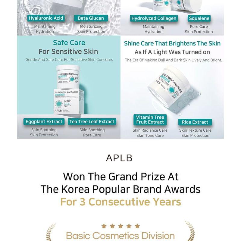 APLB Glutathione Niacinamide Toner Pad