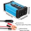 4000W Solar Panel Transformer  Modified Sine Wave Solar Power Inverters+18W Car Adapter Charging Converter DC 12V To AC 110V/220V
