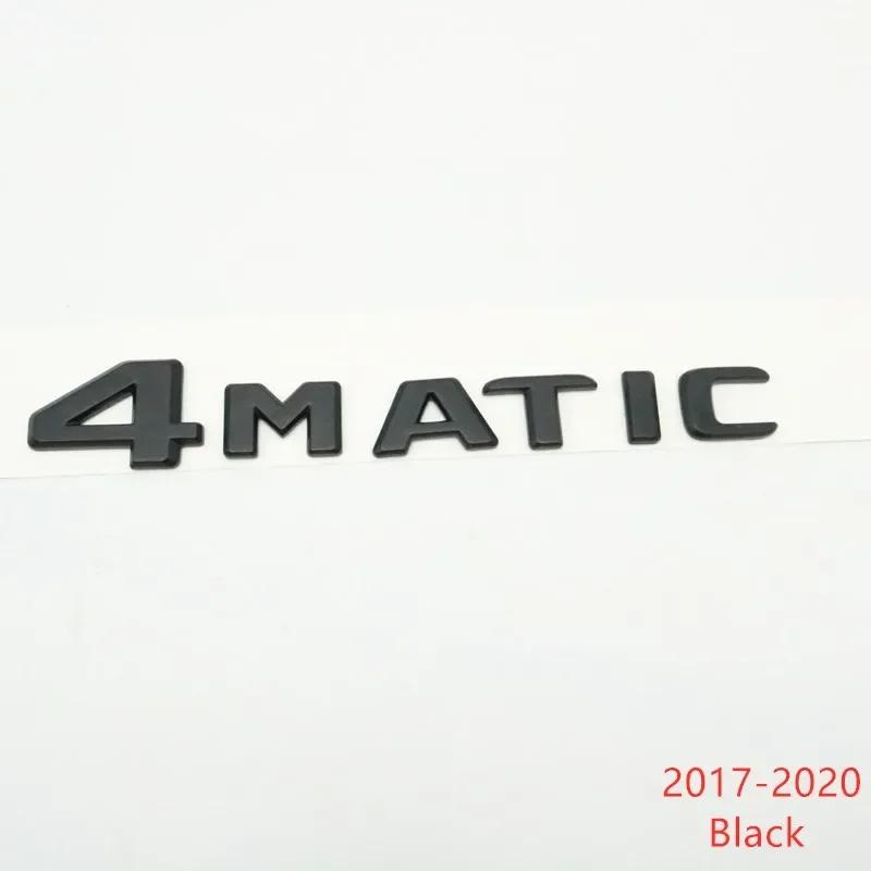 3D ABS For Mercedes-Benz A B C E G S ML SL CL GLA CLA Class 4MATIC 4 MATIC Trunk Lip Lid Letters Emblem Logo Badges PK1