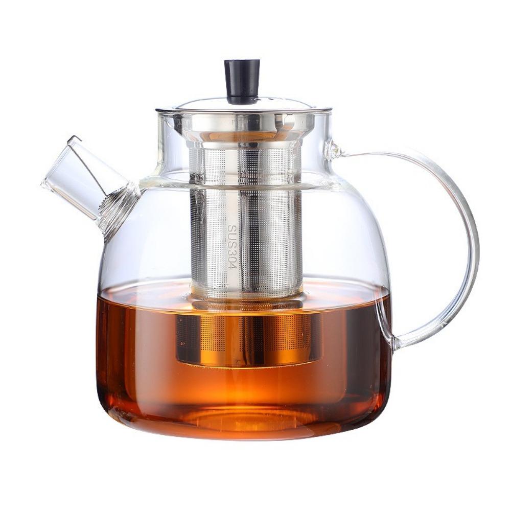 1000 /1500ml Kettle Teaware Thickened Tea Pot New Glass Teapot  For Making Coffee