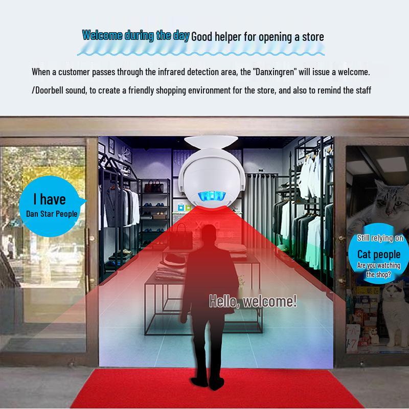 Infrared Induction Doorbell for Home – Welcoming and Integrated Design