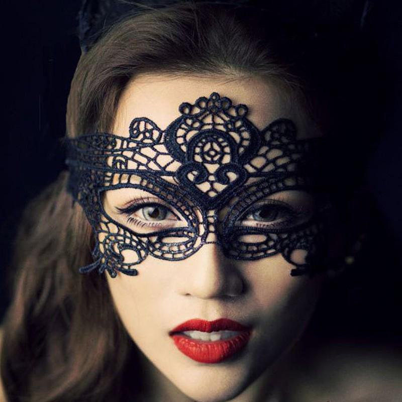 Lace Collar & Eye Mask Set: Sexy, Cute, Hollow Design