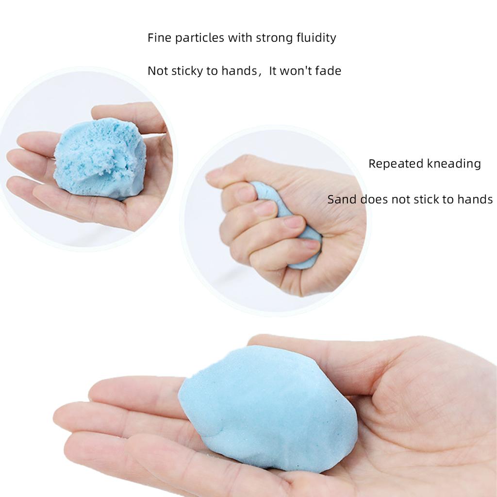 Children'S Toy Oily Space Sand Toy, Sand Plastic Dynamic Clay Colored, Can Exercise Baby'S Hands-On Ability