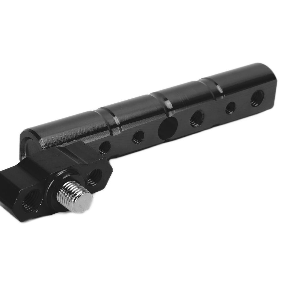 Motorrad Lenkerverlängerungshalterung Multifunktion Universal Ersatz für KAWASAKI Schwarz