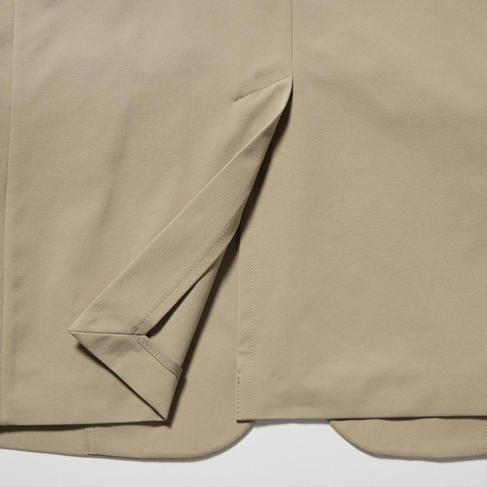 Uniqlo Japan Impressive Jacket 2 Way Stretch  Cotton Like  Sleeve Length 2cm Short  Dress Length 1cm Short  Can Be Set Up