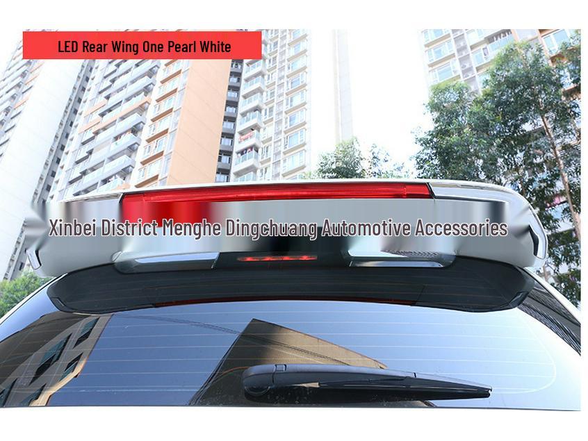 Compatible Rear Wing Wind Deflector for 08-20 Land Cruiser LC200