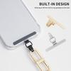 LEEU DESIGN Metal Phone Tether Tabs Phone Lanyard Replacement Part