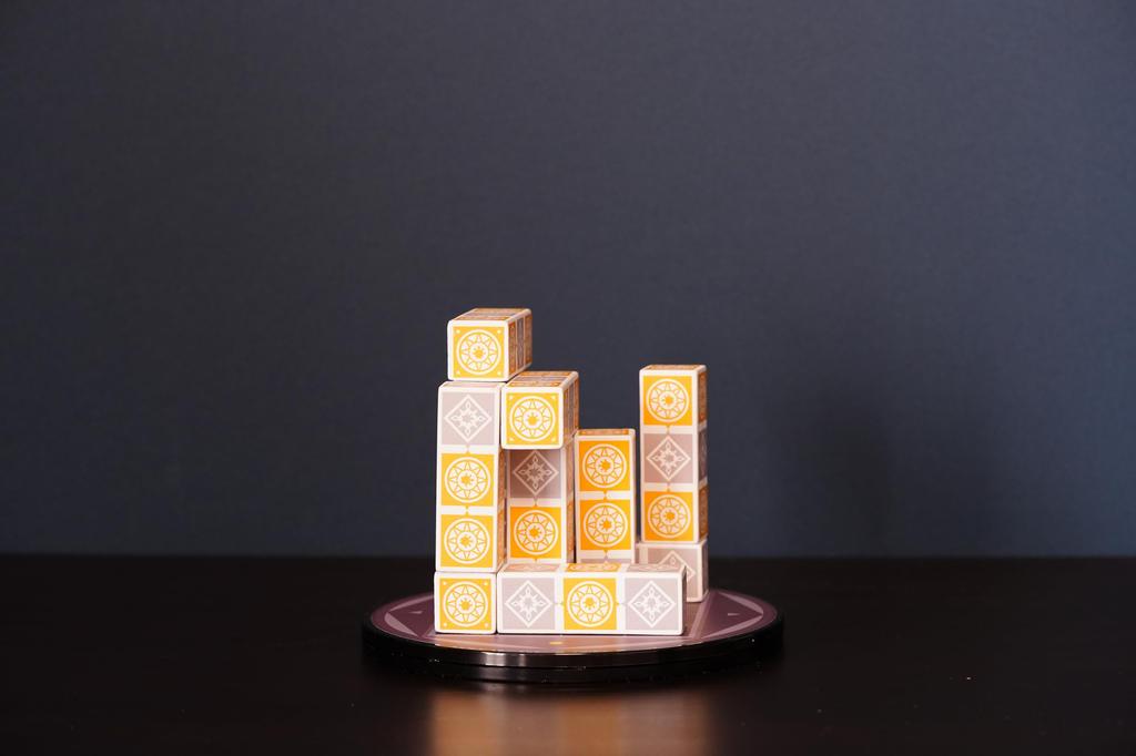 OrthoGnomes PhantomLab 3D Educational Spatial Awareness Board Game for Families and Couples 4-in-a-row Puzzle, 2-Player,