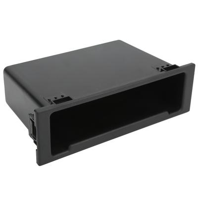 Car Stereo Audio Radio Schowek 1Din Organizer na deskę rozdzielczą Czarny Zamiennik dla MAZDA