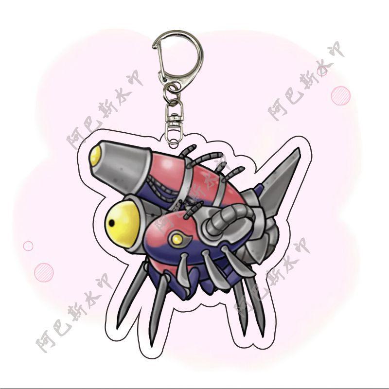 Plants Vs. Zombies Fusion Acrylic Keychain Backpack Ornament