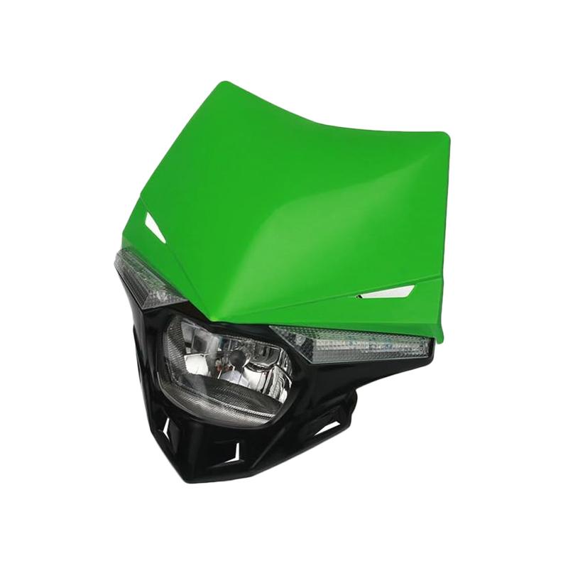 Motorcycle LED Headlight Headlamp Head Light Supermoto Fairing for KX KXF CR CRF Dirt Bike Enduro LED Headlight