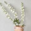 Larkspur Artificial Flowers Realistic Delphinium with Bendable Stems Rustic Floor Vase Decor for Home Wedding Decor Reusable Floral Arrangements