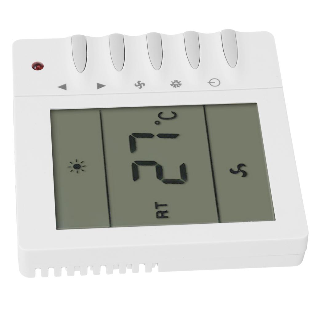AC220V Central Air Conditioning Fan LCD Thermostat Air Conditioning Temperature Controller