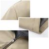 Men's Daily Jacket Casual Solid Color Stand Collar Work Business Wear Resistant Autumn Jacket