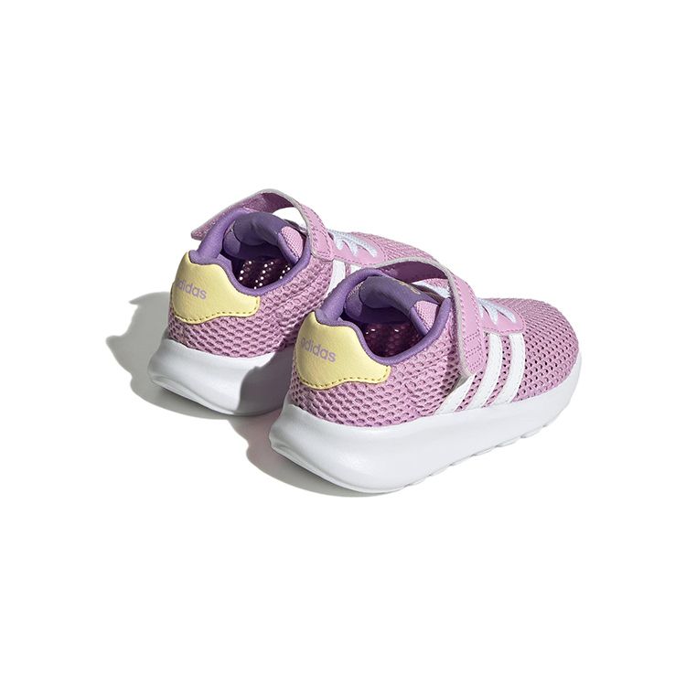 Adidas Neo Lite Racer 3.0 Mesh Comfortable Versatile Durable Breathable Low Top Shoes Baby Shoes Purple White H06277