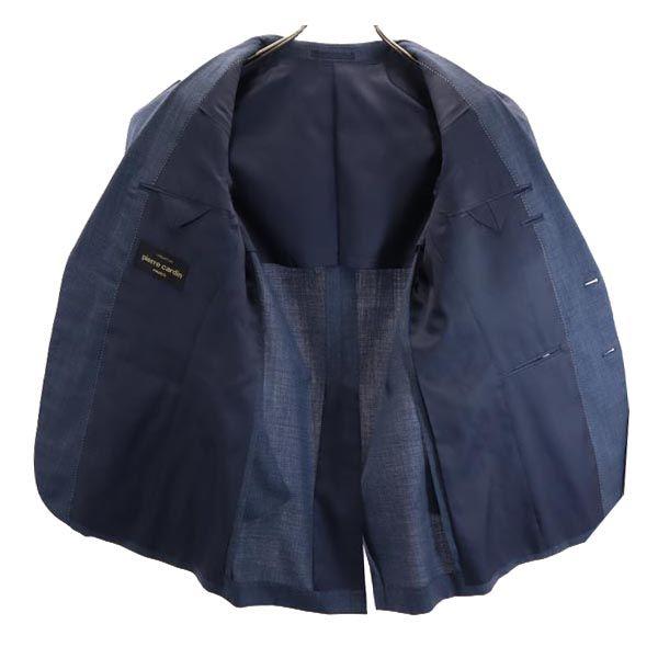 Pierre Cardin wool suit Setup 92A5 Blue Tailored jacket and pants Men's Used