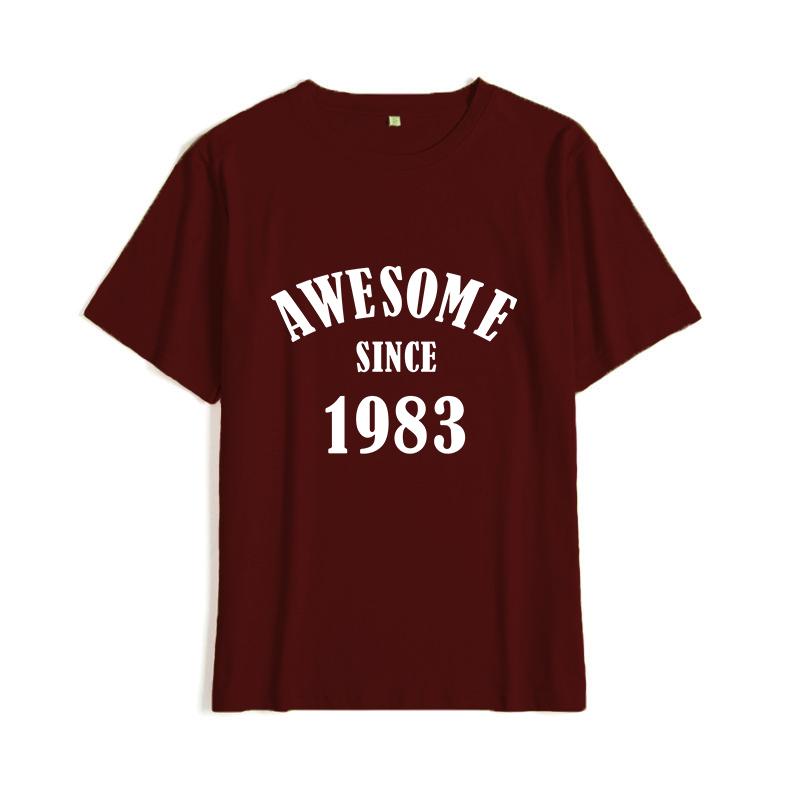 

Shellsuning простые футболки с рисунком букв, женские повседневные хлопковые мягкие футболки с короткими рукавами, женские летние свободные уличные топы с круглым вырезом 3XL вино красного