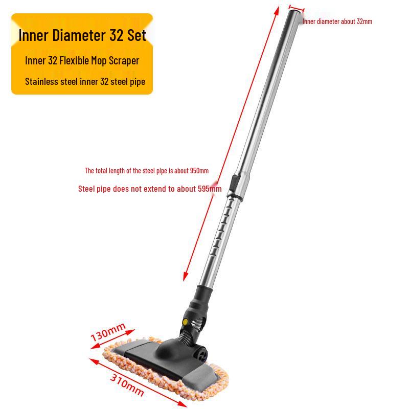 Umfassendes Staubsauger-Zubehör-Set für Jenor Jieba Xiaogou: Wischmopp, Bodenbürste, Saugkopf, Staubwischwerkzeug