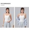 Women's Spring Camisole Vest with Beautiful Back Design, Integrated Bra, and Chest Pads - 2025 Style Slim Top