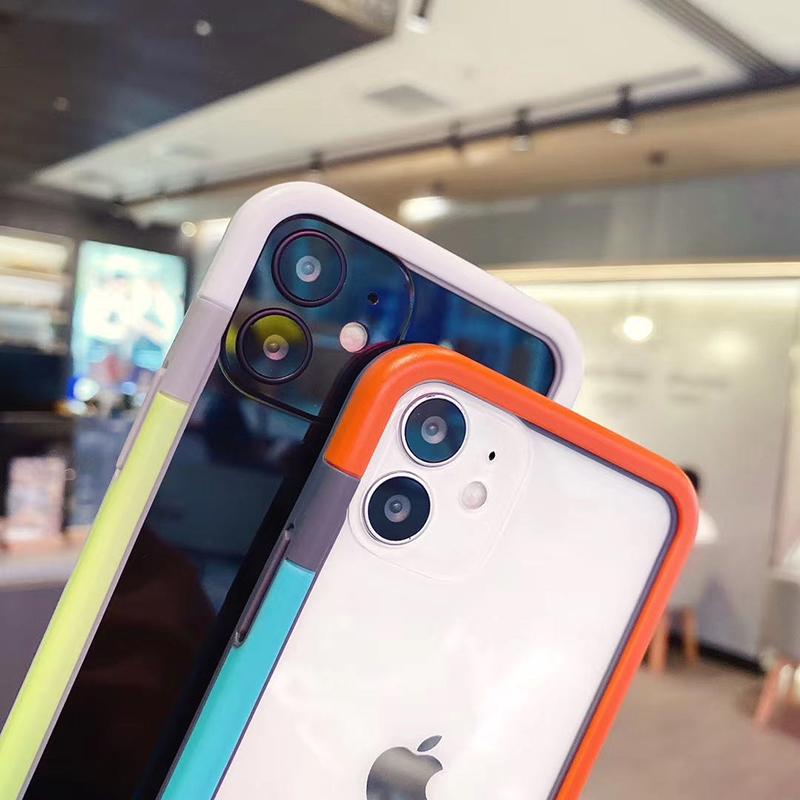 Phone Case For Iphone 14 13 12pro 11pro Max Xr Xs Max X 14plus 14pro Soft Silicone Bumper Shockproof Transparent Back Cover Capa