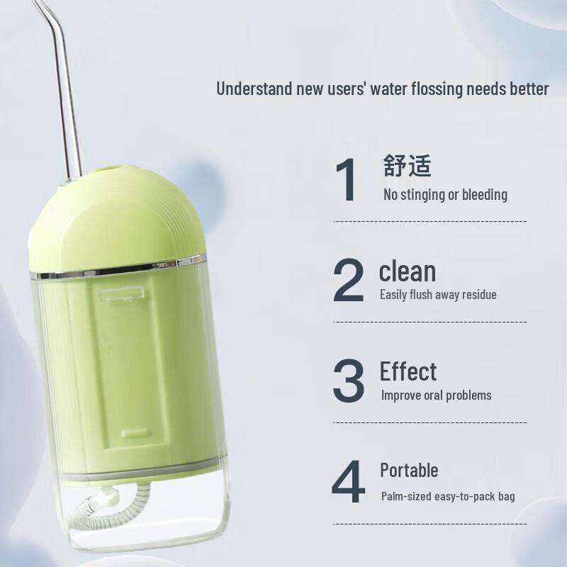 Beixiang Portable Electric Water Flosser IE018 CN plug (adapter included)