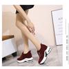 Women's Casual Shoes Autumn New Korean Version Height-increasing Thick-soled Zipper Suede Women's Shoes Fashion Sneakers