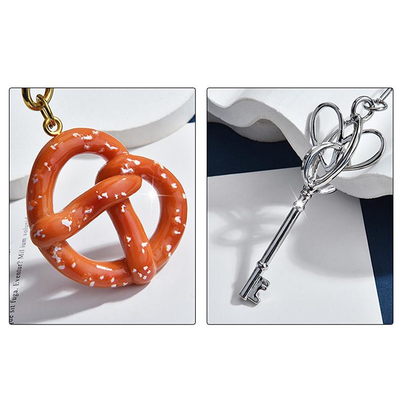 Portachiavi Creativo Ciondolo Borsa Charms Borsa Portachiavi Auto in Metallo Accessori Decorazione Zaino Regali