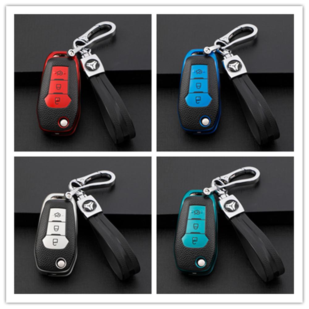 

Складной чехол для автомобильных ключей Color My Life, защитный чехол для Ford Fusion Mondeo 2013 - брелок для ключей Green