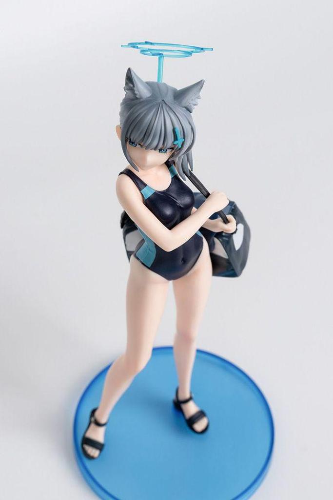 [USED] Blue Archive Swimsuit with Shoulder Bag, Sand Wolf Shiroko Figure, Height