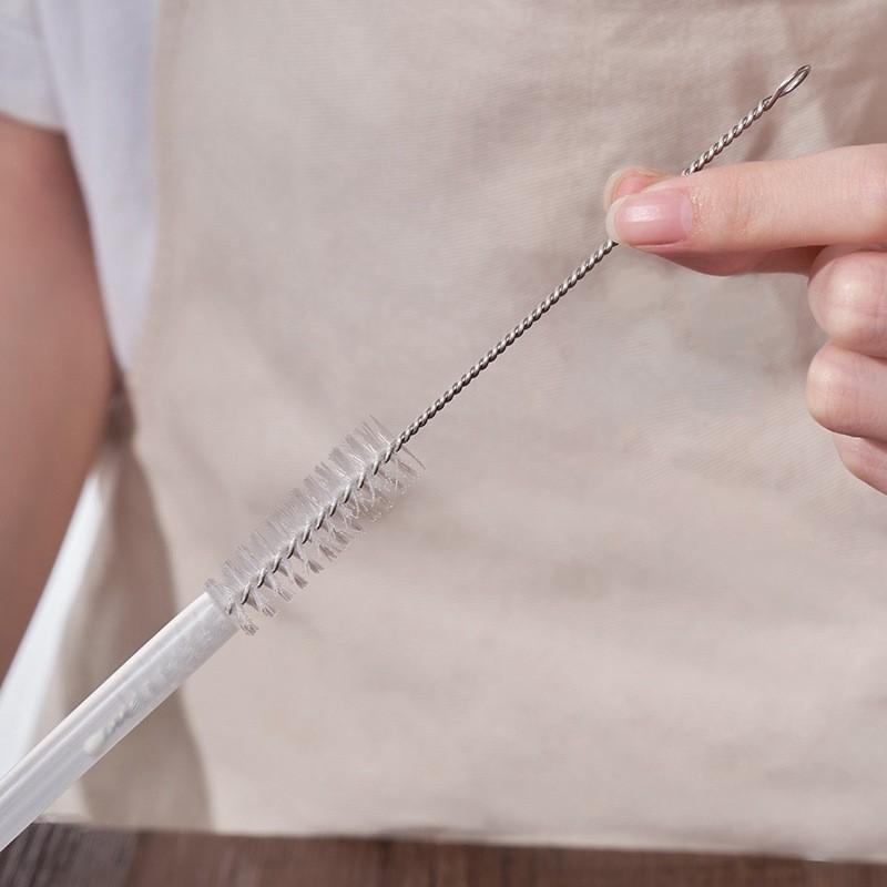 Teapot Plastic Compact Spout Cleaner With Long Handle Mini Brush For Kitchen Use