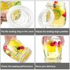 Silicone Replacement Gasket, Airtight Rubber Seals Rings for Mason Jar Lids, Leak-Proof Canning Silicone Fitting Seals for Glass Clip Top Jars