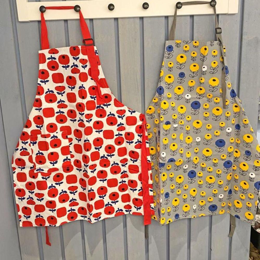 Adjustable Kitchen Aprons Long Cook Apron Fashion Chef Waiter Aprons  BBQ