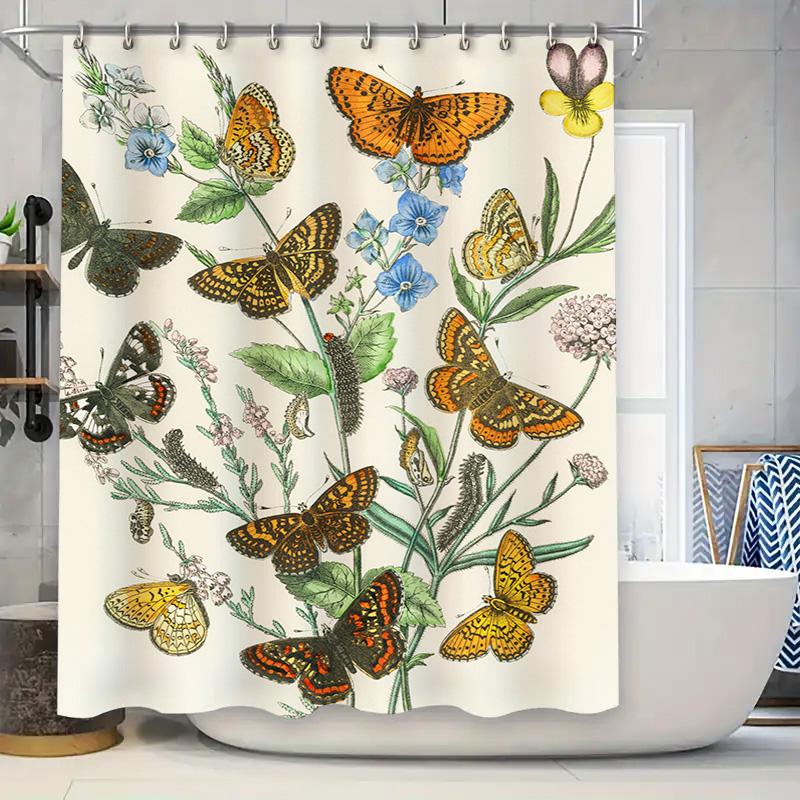 

Cat Face Shower Curtain Modern Bathroom Decor Custom Pet Portrait Fabric Shower C W60H190(CM)-1 Pcs