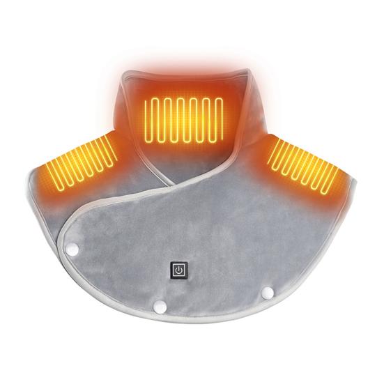 Electric Shawl USB Heating Wrap with 3-Speed Temperature Control Ultimate Comfort Portable Convenient Neck Warmer