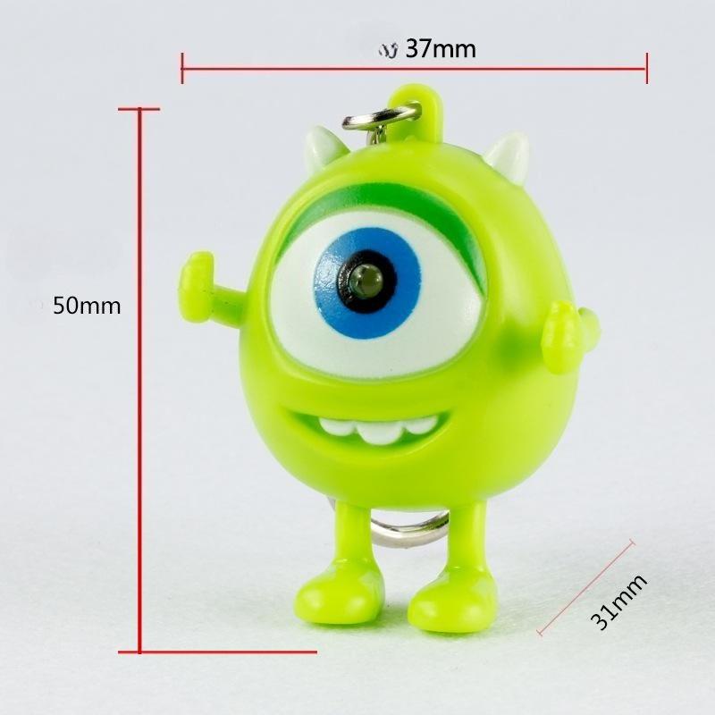 Disney Anime Toy Story Mr.Q Kawaii Figur Modell Schlüsselanhänger Anhänger Taschendekoration Leuchtend Geräusch Kinder Spielzeug Geburtstag Weihnachtsgeschenk