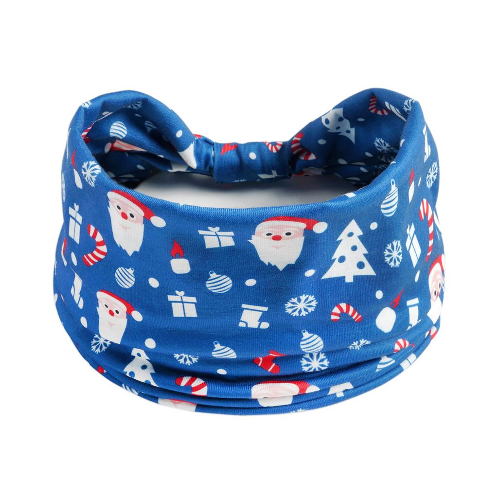Halloween Christmas Headband Wide Yoga Sports Headband Pumpkin Skull Ghost Holiday Headband Female