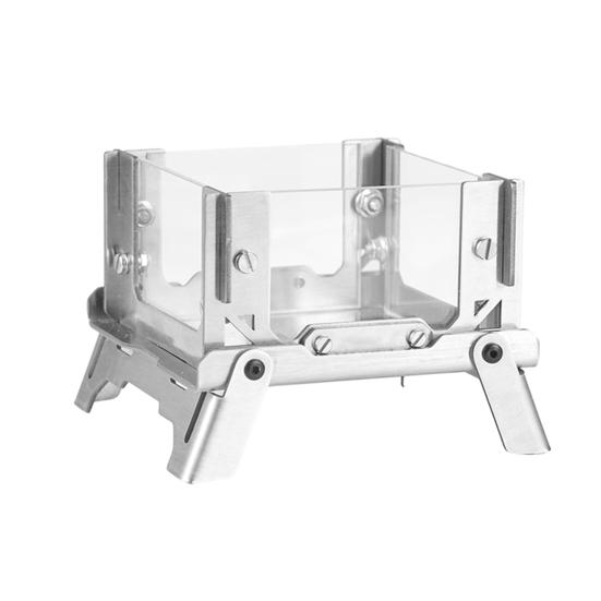 Mini Outdoor Wood Burning Stove Stainless Steel Camping Hiking Survival