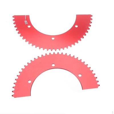 Mini Bike Kettenrad Motorradteile 35 Kette 64 Zähne Aluminium Hinterradantrieb für