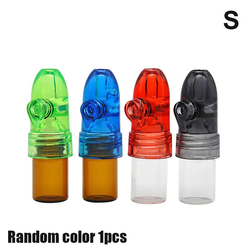 

Бутылочка для таблеток Маленькая бутылка для лекарств Прозрачная портативная переноска Дорожный контейнер для хранения лекарств и таблеток Кухонная банка для специй 53mm